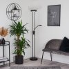 Lampadaire Mairoa LED Noir, 2 lumières