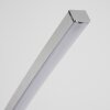 Lampadaire Nagu LED Nickel mat, 1 lumière