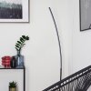 Lampadaire Nagu LED Noir, 1 lumière