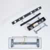 Suspension Balcairn LED Noir, 4 lumières