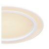 Plafonnier Globo DAHLA LED Blanc, 1 lumière, Changeur de couleurs