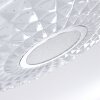 Plafonnier Cavalese LED Blanc, 1 lumière