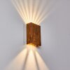 Applique murale d'extérieur Benin LED Rouille, 1 lumière