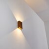 Applique murale d'extérieur Benin LED Rouille, 1 lumière
