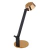 Lampe de table Globo URSINO LED Or, Noir, 1 lumière