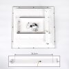 Panneau LED Nexo Blanc, 1 lumière