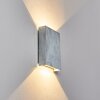 Applique murale Benin LED Nickel mat, 2 lumières