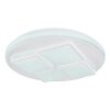 Plafonnier Globo RODERICK LED Blanc, 1 lumière, Télécommandes