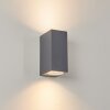 Applique murale d'extérieur Kingstown Anthracite, 2 lumières