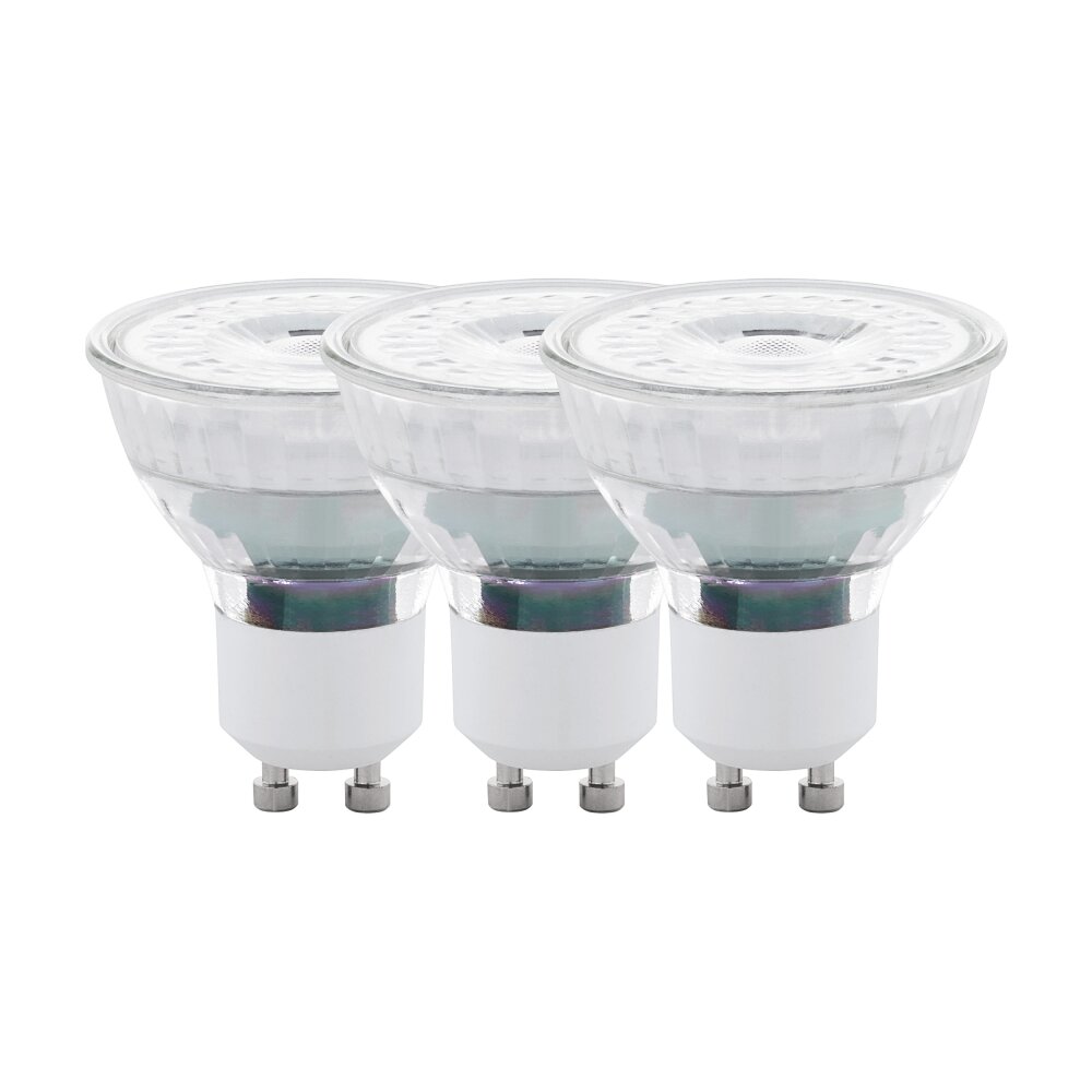 Eglo 3x LED GU10 4,5 Watt 2700 Kelvin 345 Lumen main product photo