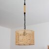 Suspension Sulzano Brun, Noir, 1 lumière