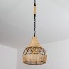 Suspension Sulzano Brun, Noir, 1 lumière