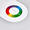 Lampe de table Paphos LED Blanc, 1 lumière, Changeur de couleurs