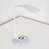 Lampe de table Paphos LED Blanc, 1 lumière, Changeur de couleurs