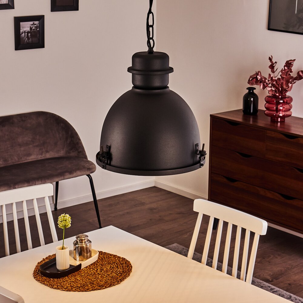 Suspension Ogho Noir, 1 lumière main product photo