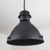 Suspension Ogho Noir, 1 lumière