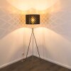 Lampadaire Meldal Nickel mat, 1 lumière