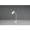 Lampe de table Trio Marley Blanc, 1 lumière
