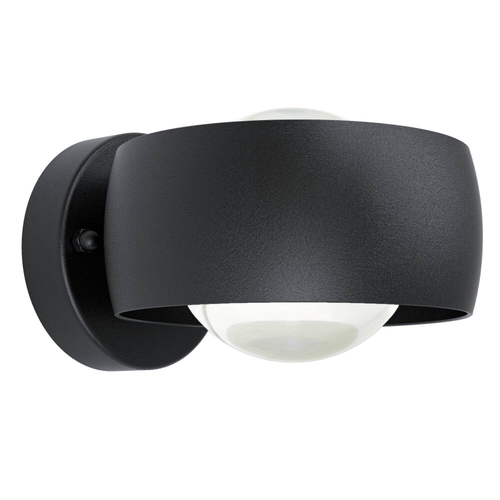 Applique murale Eglo TREVIOLO 1 LED Noir, 2 lumières main product photo