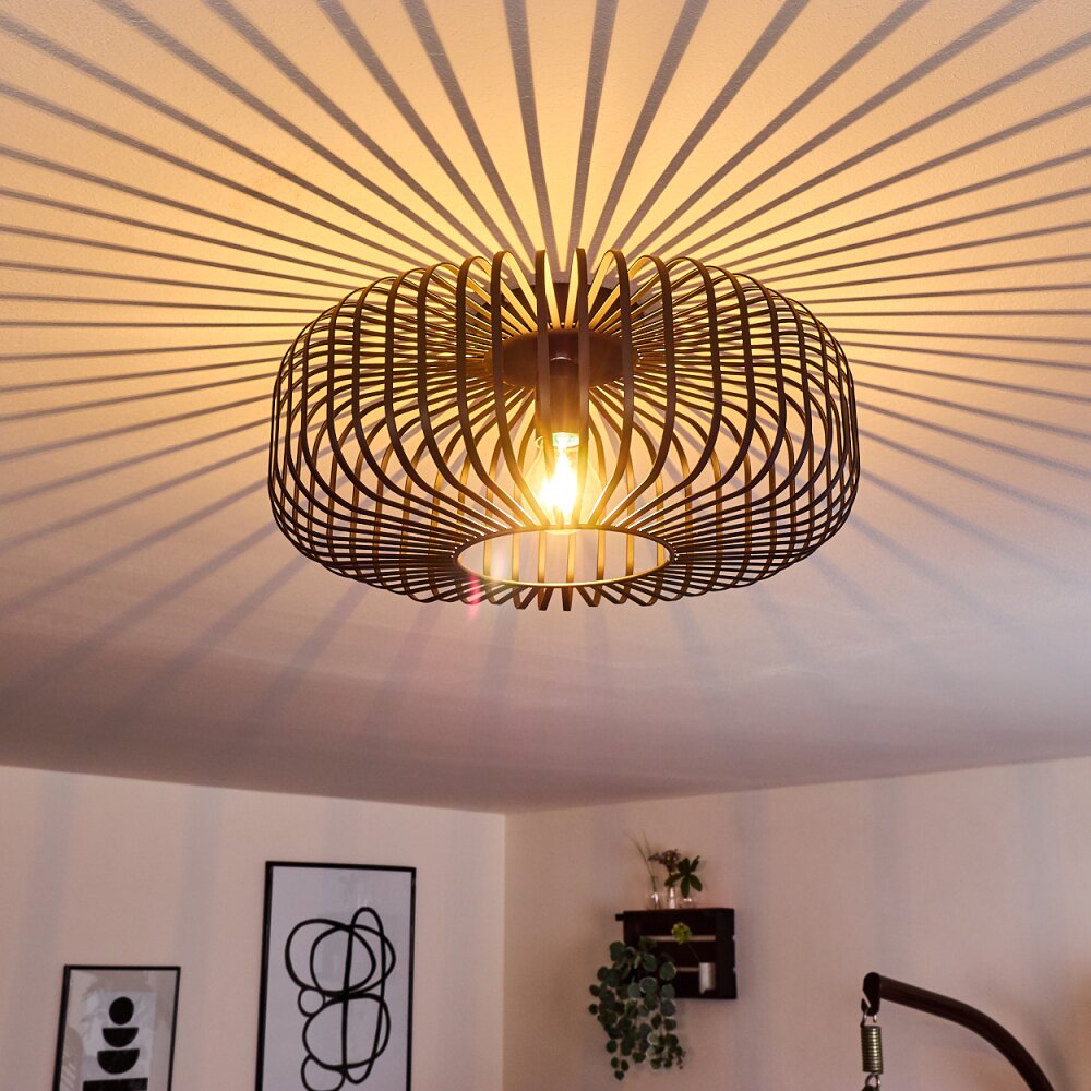 Plafonnier Wemude Noir, 1 lumière main product photo