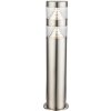 Borne lumineuse Globo Celio LED Argenté, 1 lumière