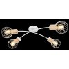 Plafonnier Globo LUISE Blanc, 4 lumières