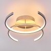 Plafonnier Guinea LED Titane, 2 lumières