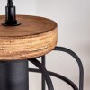 Suspension Husvik Noir, 3 lumières