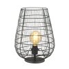 Lampe de table Steinhauer Gloom Noir, 1 lumière