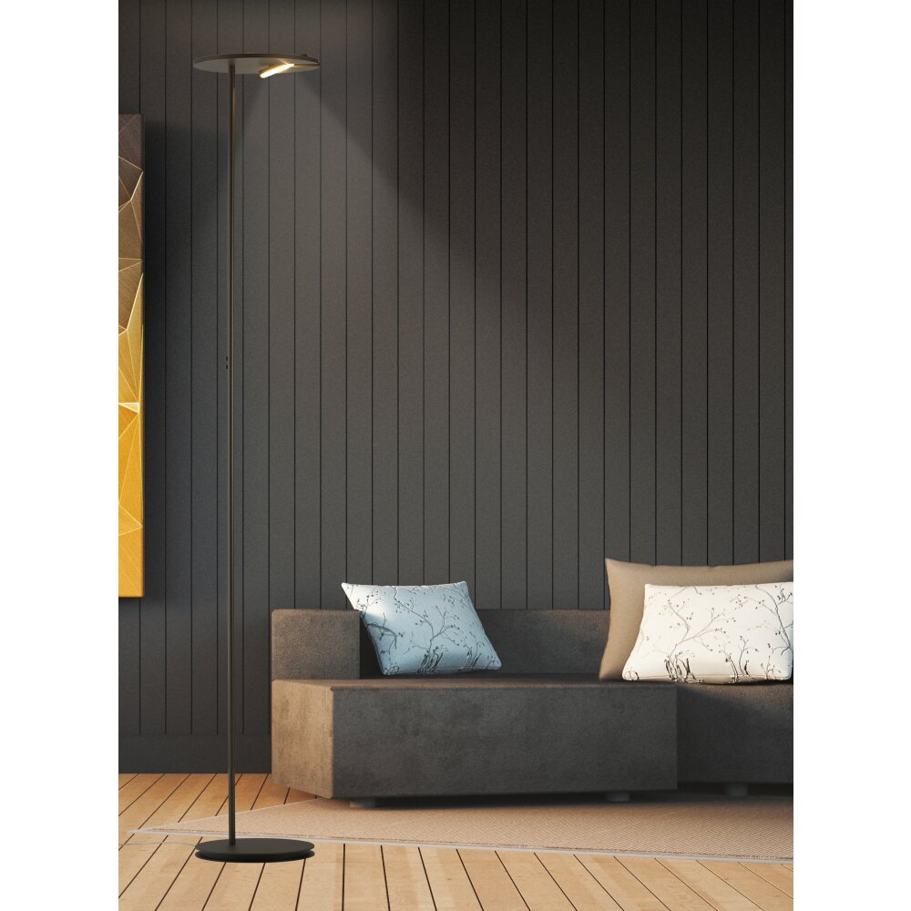 Lampadaire à vasque Bopp-Leuchten SHARE LED Bronze, 1 lumière main product photo