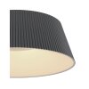 Plafonnier Globo CROTONE Anthracite, 1 lumière, Télécommandes