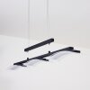 Suspension Bolonda LED Noir, 3 lumières