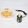 Lampe de table Maoro Vert, Laiton, 1 lumière