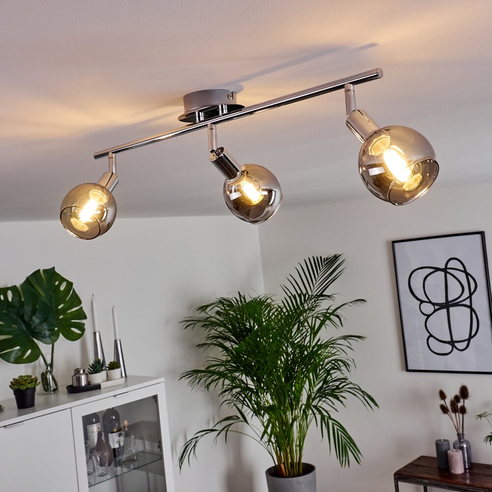 Plafonnier Stranderod Chrome, 3 lumières main product photo