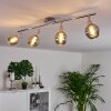 Plafonnier Stranderod Chrome, 4 lumières