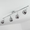Plafonnier Stranderod Chrome, 4 lumières