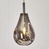 Suspension Domma Chrome, 3 lumières