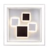 Plafonnier Globo NOLO LED Blanc, 1 lumière, Télécommandes