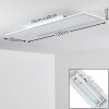 Plafonnier Salmi LED Blanc, 1 lumière
