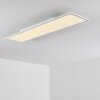 Plafonnier Salmi LED Blanc, 1 lumière