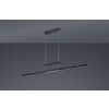 Suspension Trio Trajan LED Noir, 3 lumières