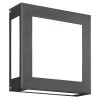 Applique murale d'extérieur CMD AQUA LEGENDO LED Anthracite, 1 lumière, Détecteur de mouvement