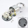 Lampe de salle de bain Florenz LED Aluminium, 2 lumières