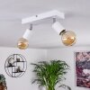 Plafonnier Tulla Blanc, 2 lumières