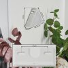 Applique murale Tapurai LED Argenté, 1 lumière
