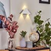 Applique murale Tapurai LED Argenté, 1 lumière