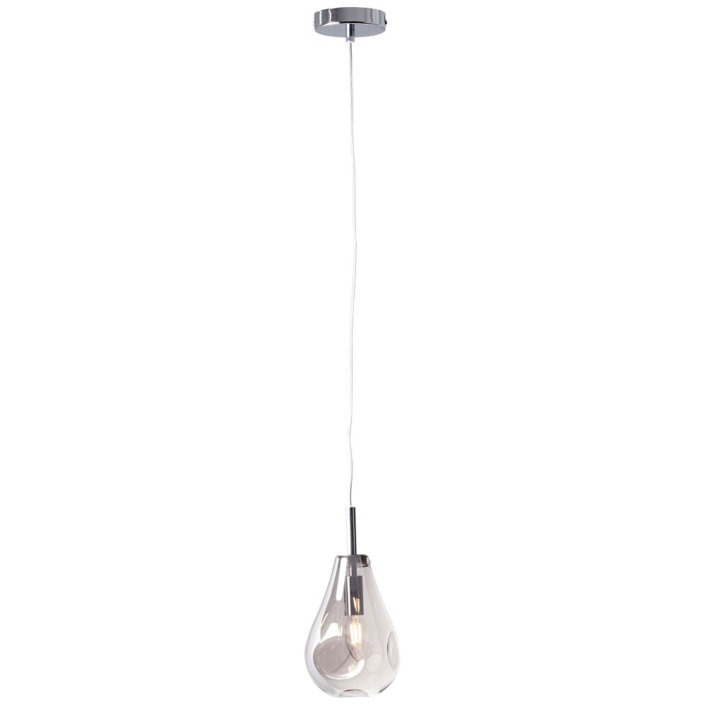 Suspension Brilliant Living Drops Chrome, 1 lumière main product photo