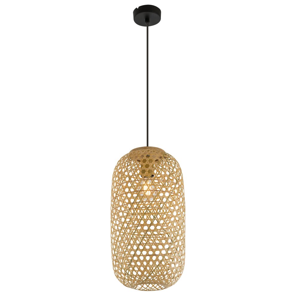 Suspension Globo MIRENA Noir, 1 lumière main product photo