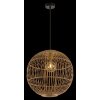 Suspension Globo HILDEGARD Noir, 1 lumière