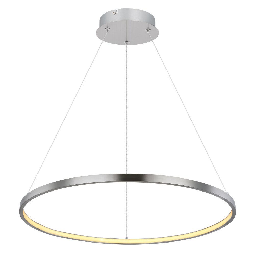 Suspension Globo RALPH LED Nickel mat, 1 lumière main product photo